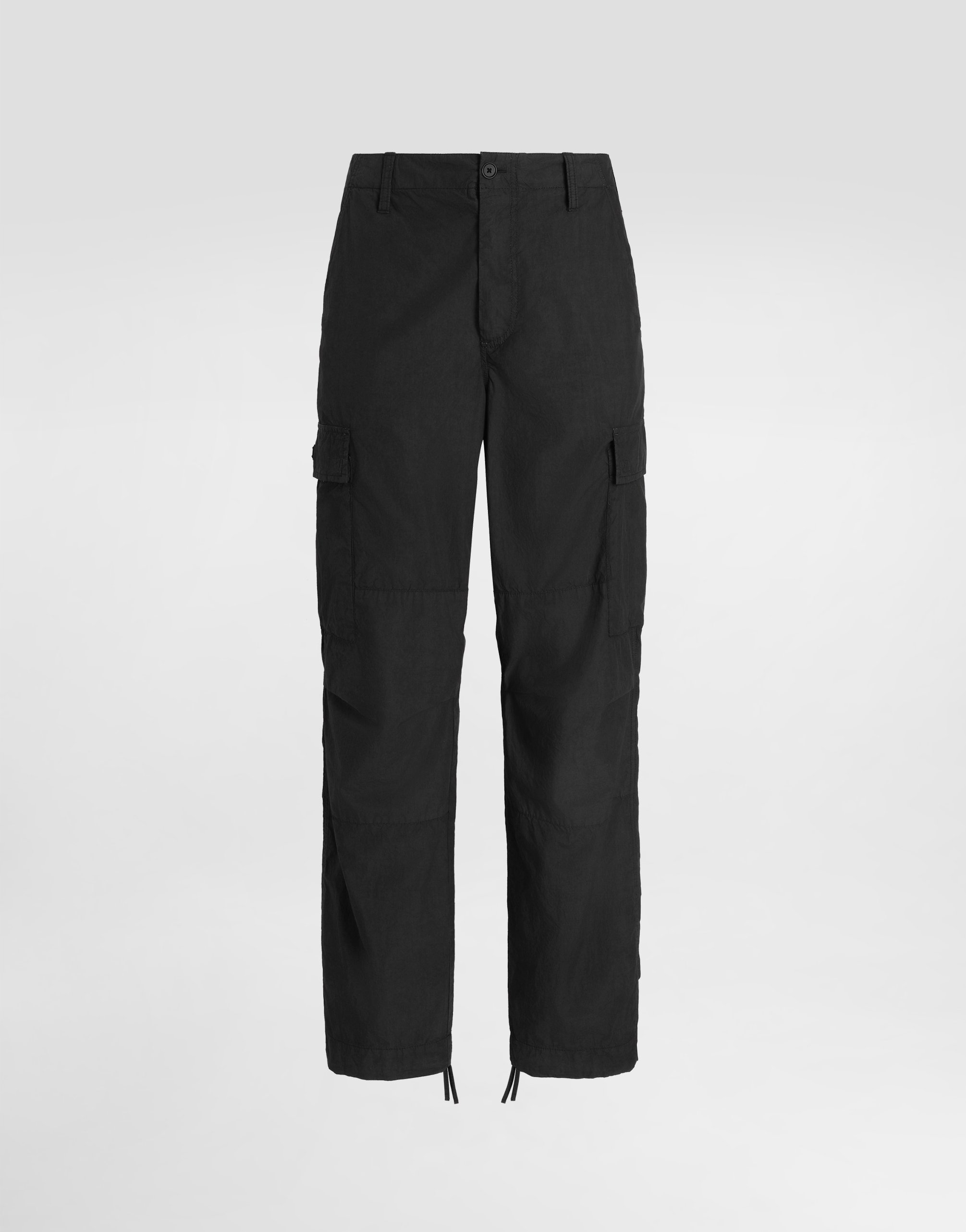 

Хлопковые брюки карго Dolce & Gabbana, черный