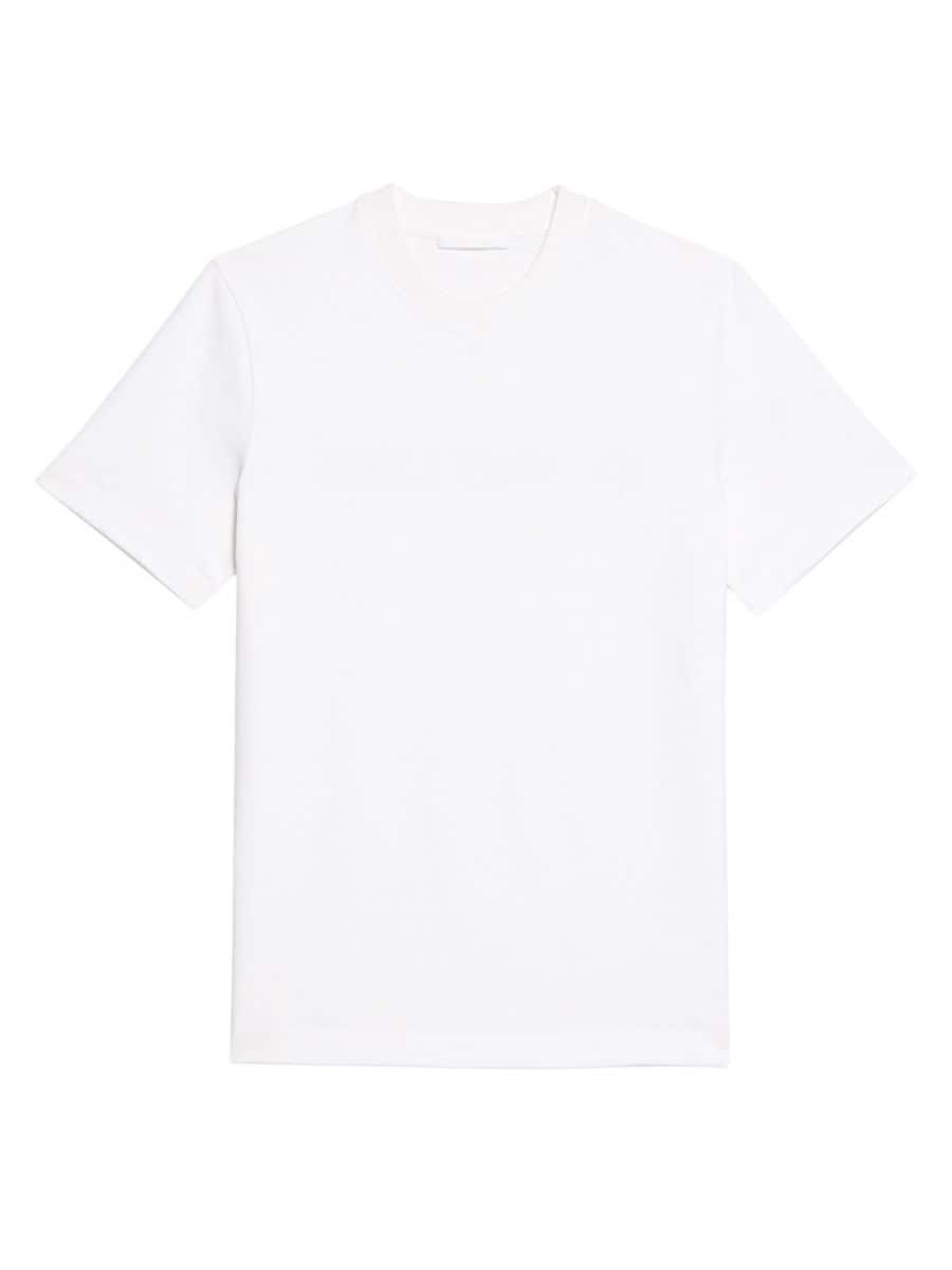 

Хлопковая футболка с логотипом Helmut Lang, белый