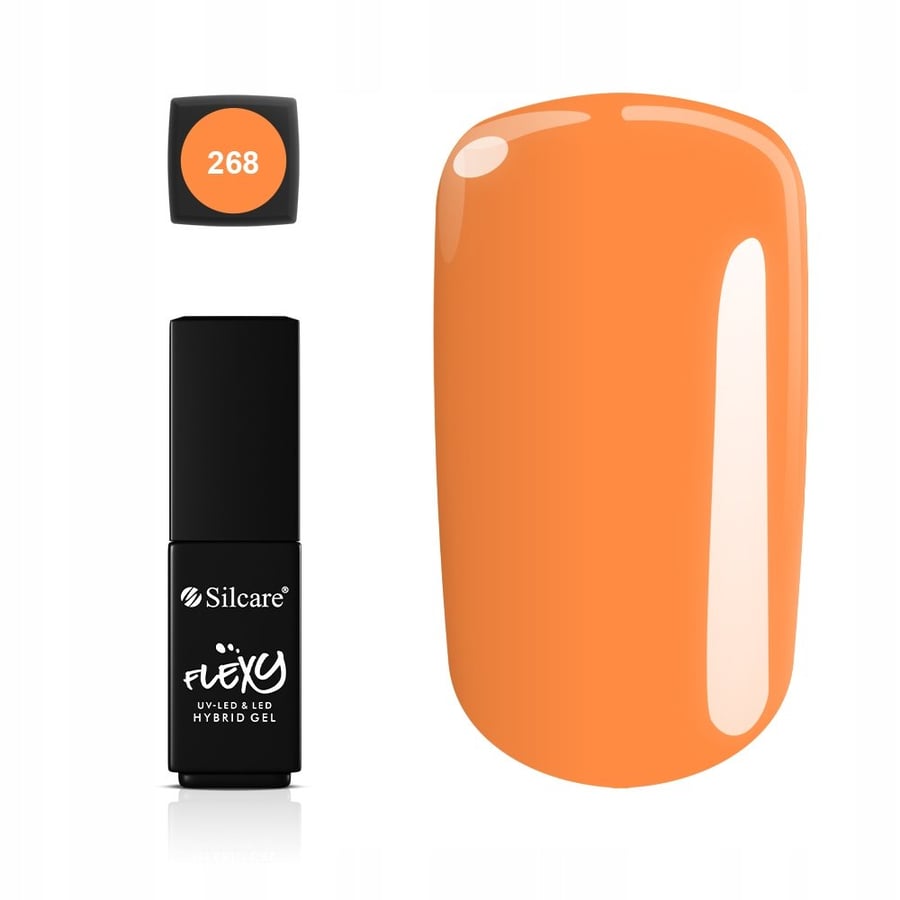 

Гибридный лак для ногтей Flexy 268 4,5 г Silcare