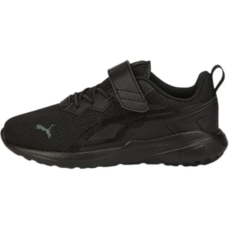 PUMA All Day Active Abrasion Resistant Breathable Slip Resistant Low top Running Shoes Black Kids'