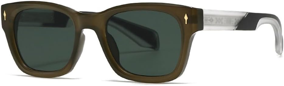 

Женские солнцезащитные очки Rivets с градиентным переходом цвета и защитой от УФ-излучения UV400 для занятий спортом на открытом воздухе, бега и езды на велосипеде generic, Olive Dark Green