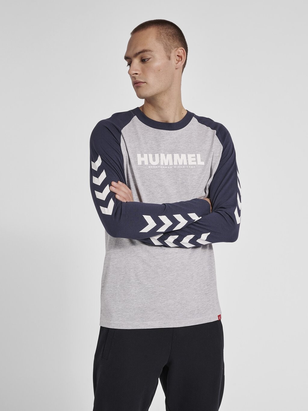 

Рубашка с длинным рукавом Hummel, цвет Grey Melange, Серый, Рубашка с длинным рукавом Hummel, цвет Grey Melange