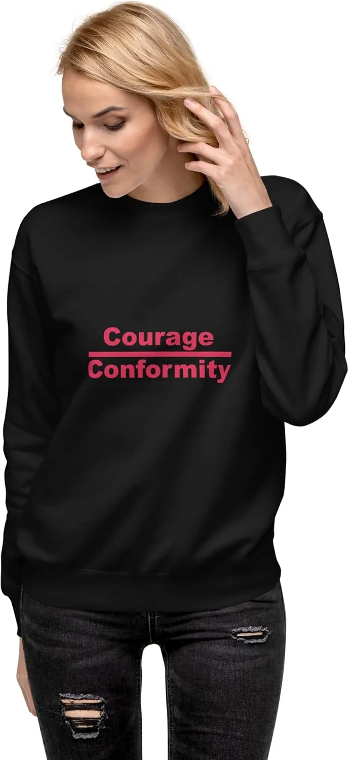 Толстовка Unisex Premium Courage over Conformity — фото 2