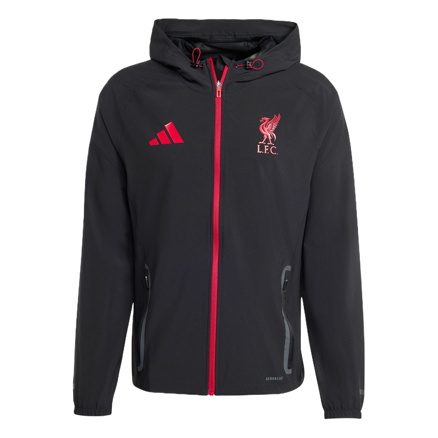 

Adidas Курка для путешествий AdiClub Liverpool FC Tiro 25 Competition Vis Tech, Black