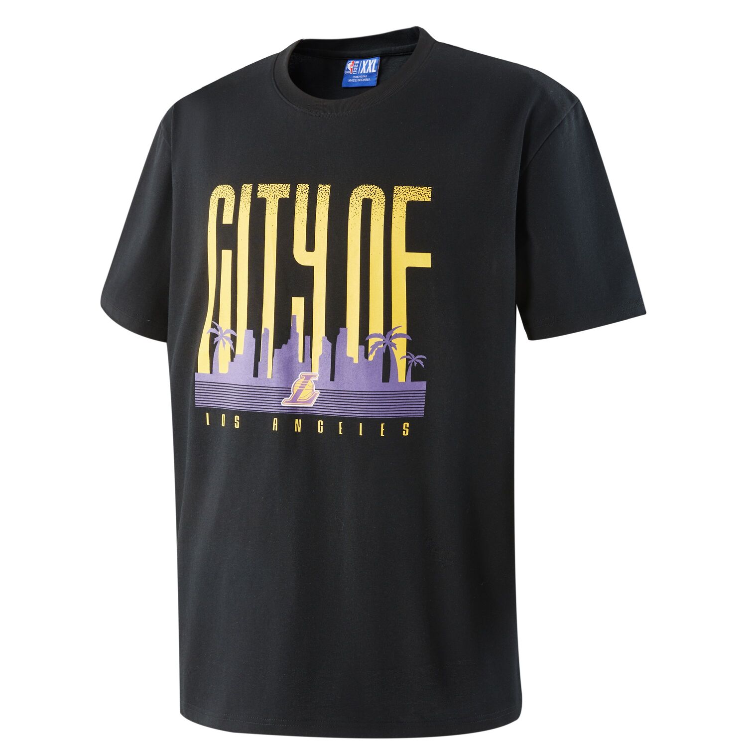 

NBA Футболка Los Angeles Lakers Unisex Black, Черный, NBA Футболка Los Angeles Lakers Unisex Black