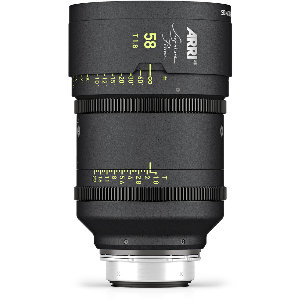

Объектив ARRI Signature Prime 58 мм T1.8 (метки фокусировки в футах)