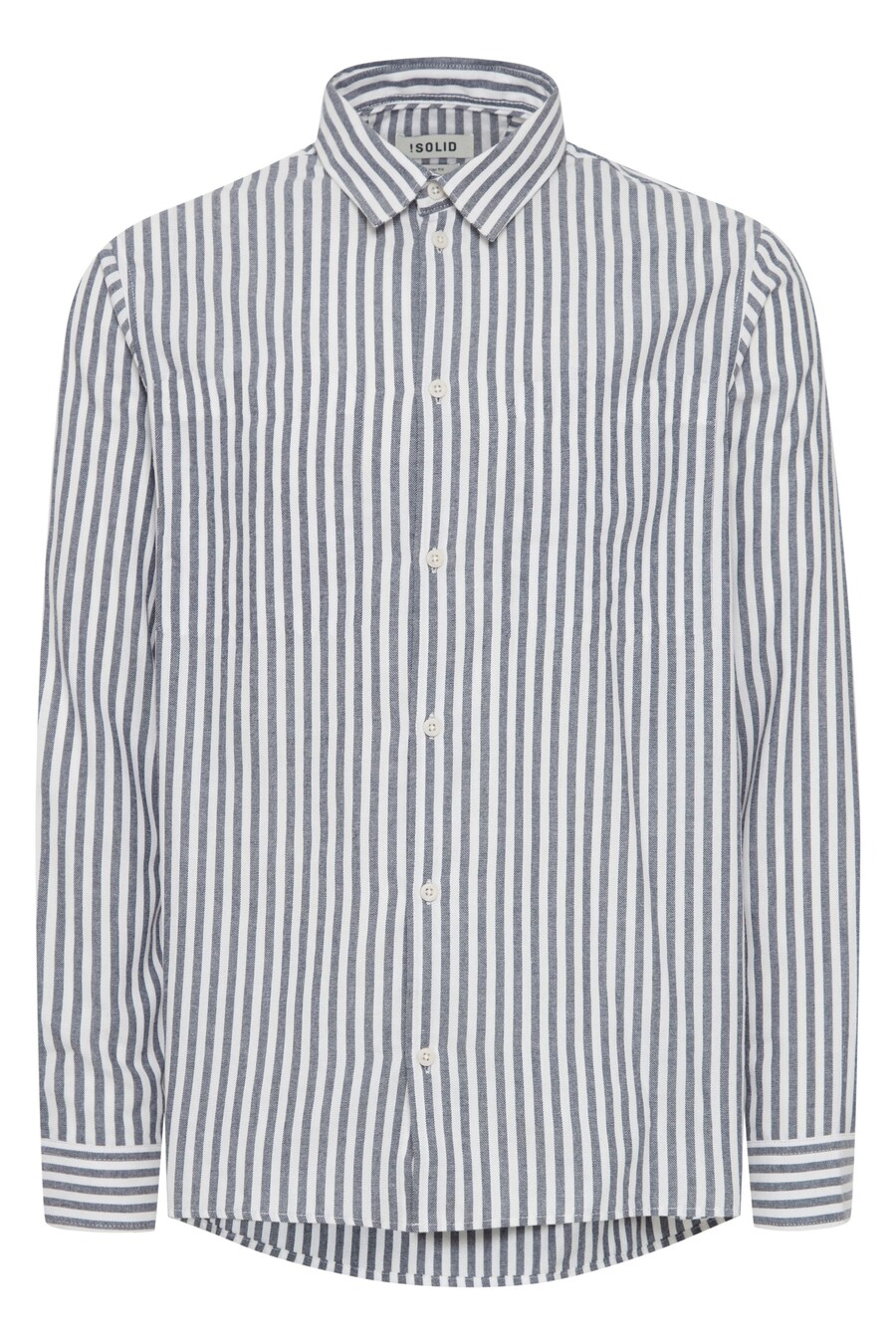 

Повседневная рубашка !Solid Regular fit Button Up Shirt, цвет light grey/white