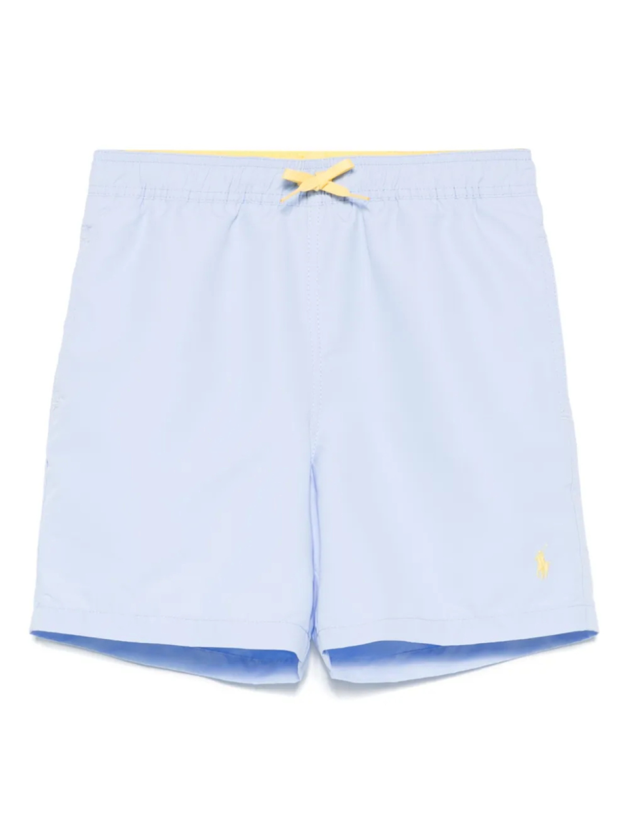 

POLO RALPH LAUREN KIDS плавки-шорты с вышивкой Polo Pony, синий