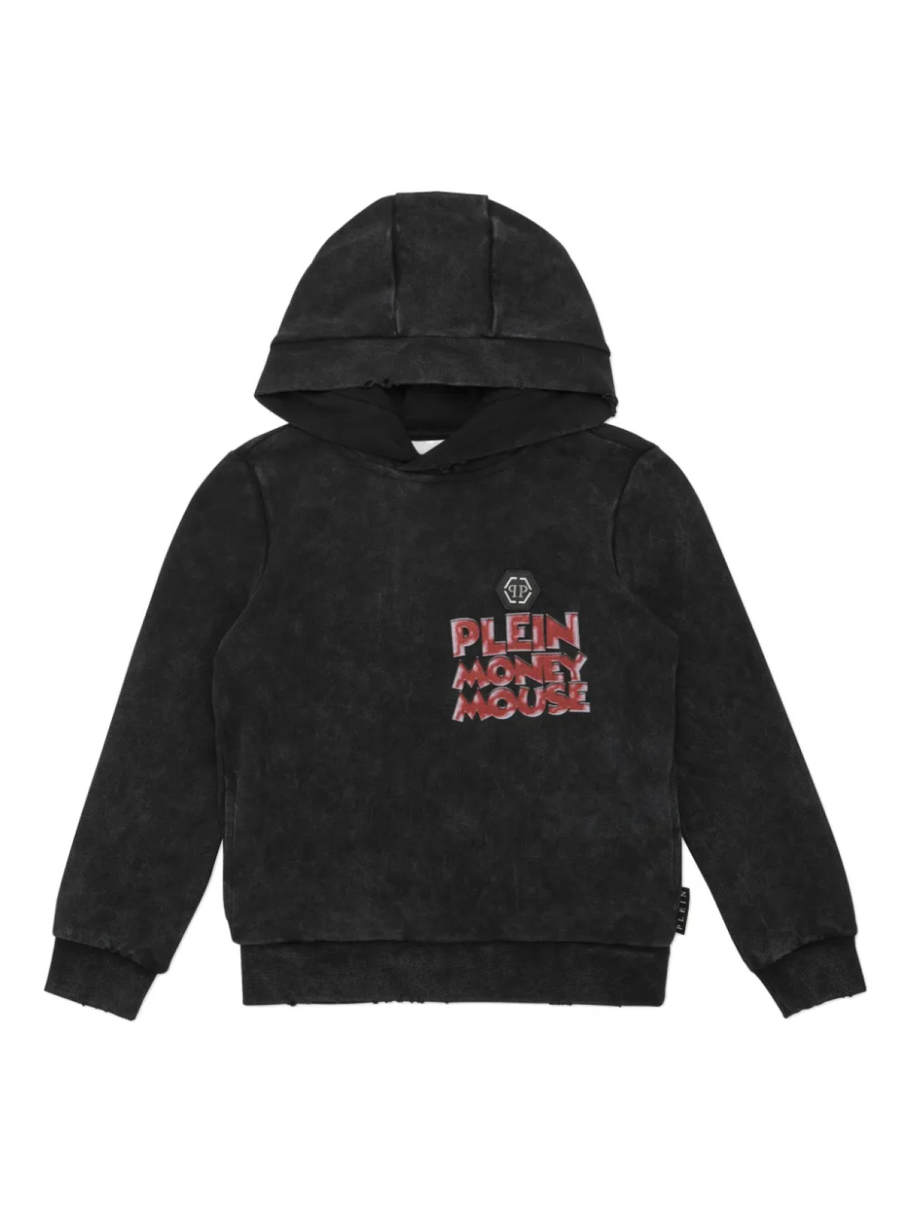 

Толстовка с капюшоном Philipp Plein Money Mouse, черный