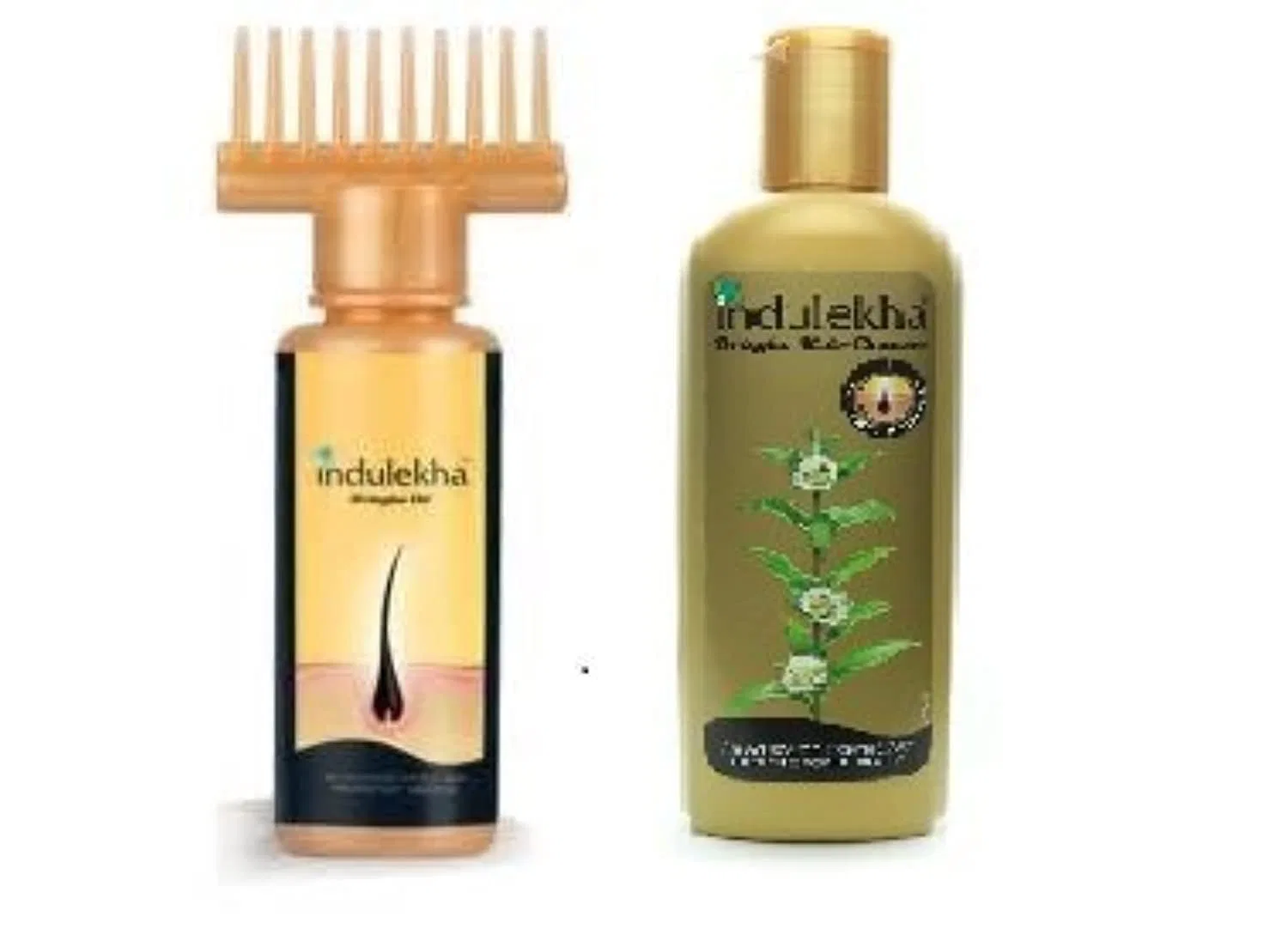 Масло для волос «Bringha Hair Oil» и очищающее средство «Hair Cleanser» от INDULEKHA Indulekha — фото 2