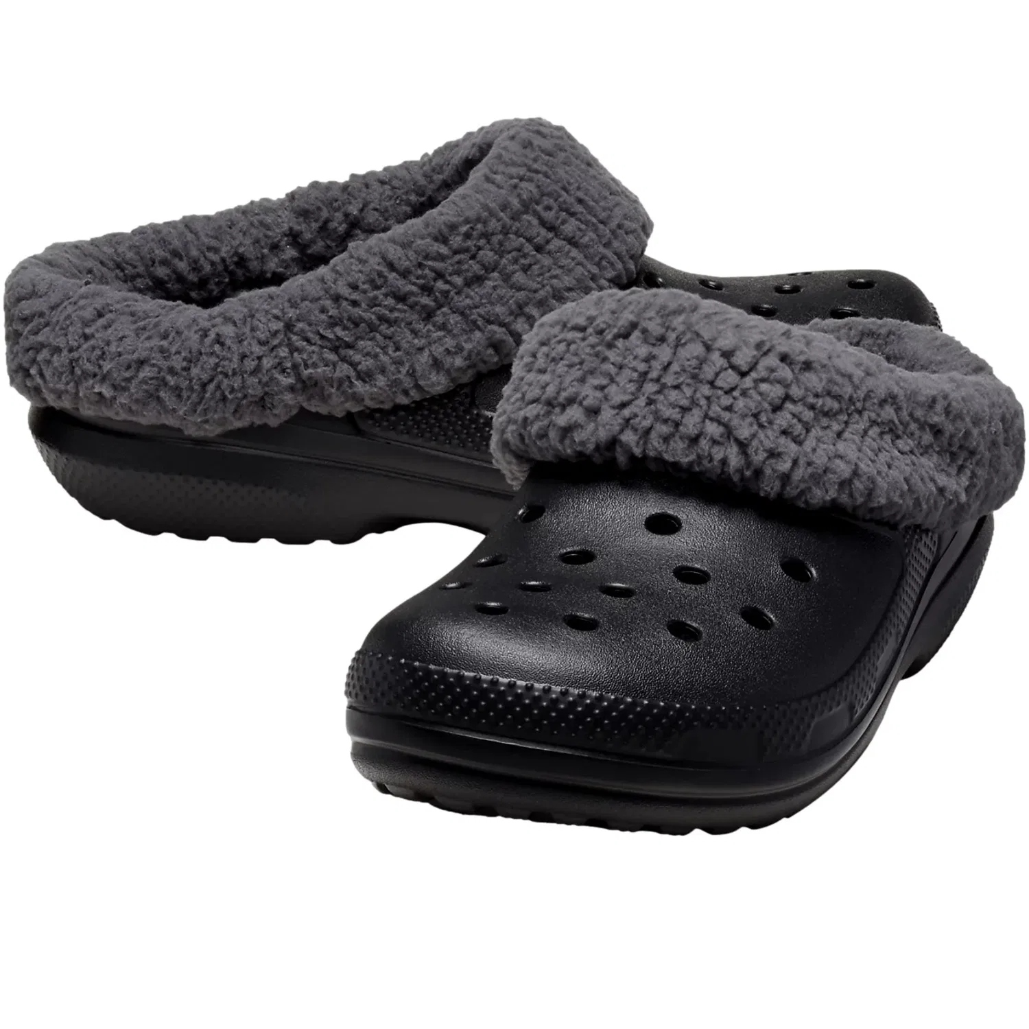 Мужские сабо Crocs Classic Blitzen IV, черные — фото 4