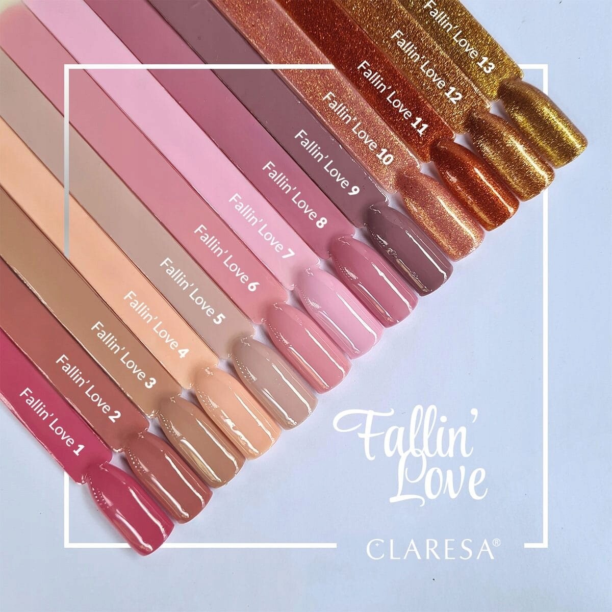 

Claresa FALLIN' LOVE комплект гибридный КОЛЛЕКЦИЯ 13x