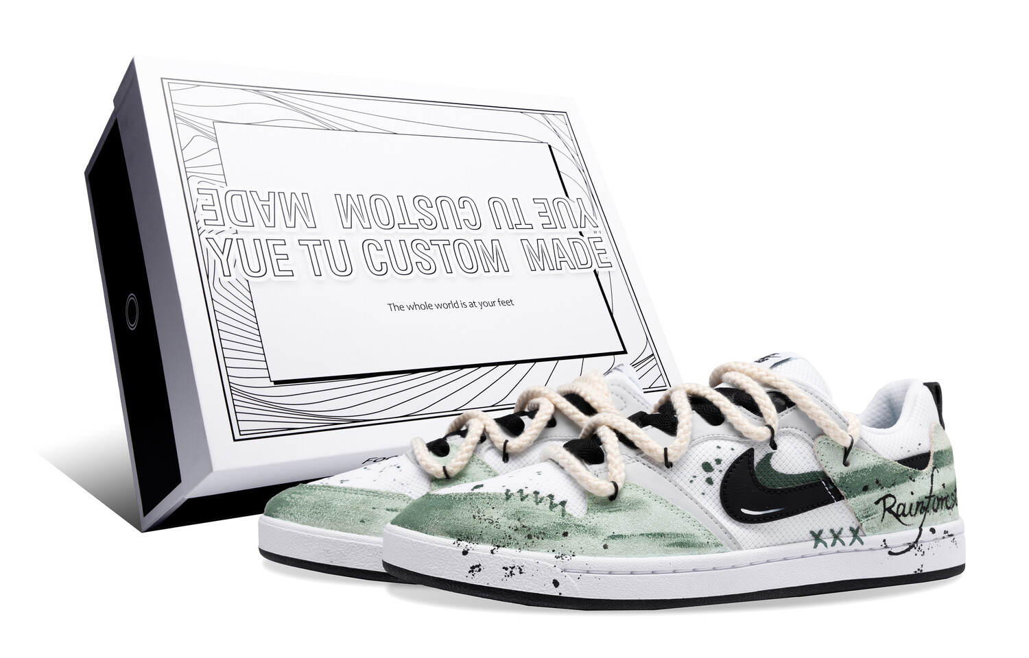 

SB Alleyoop Скейтборд Кроссовки Мужские Низкие Зеленый/Белый Nike