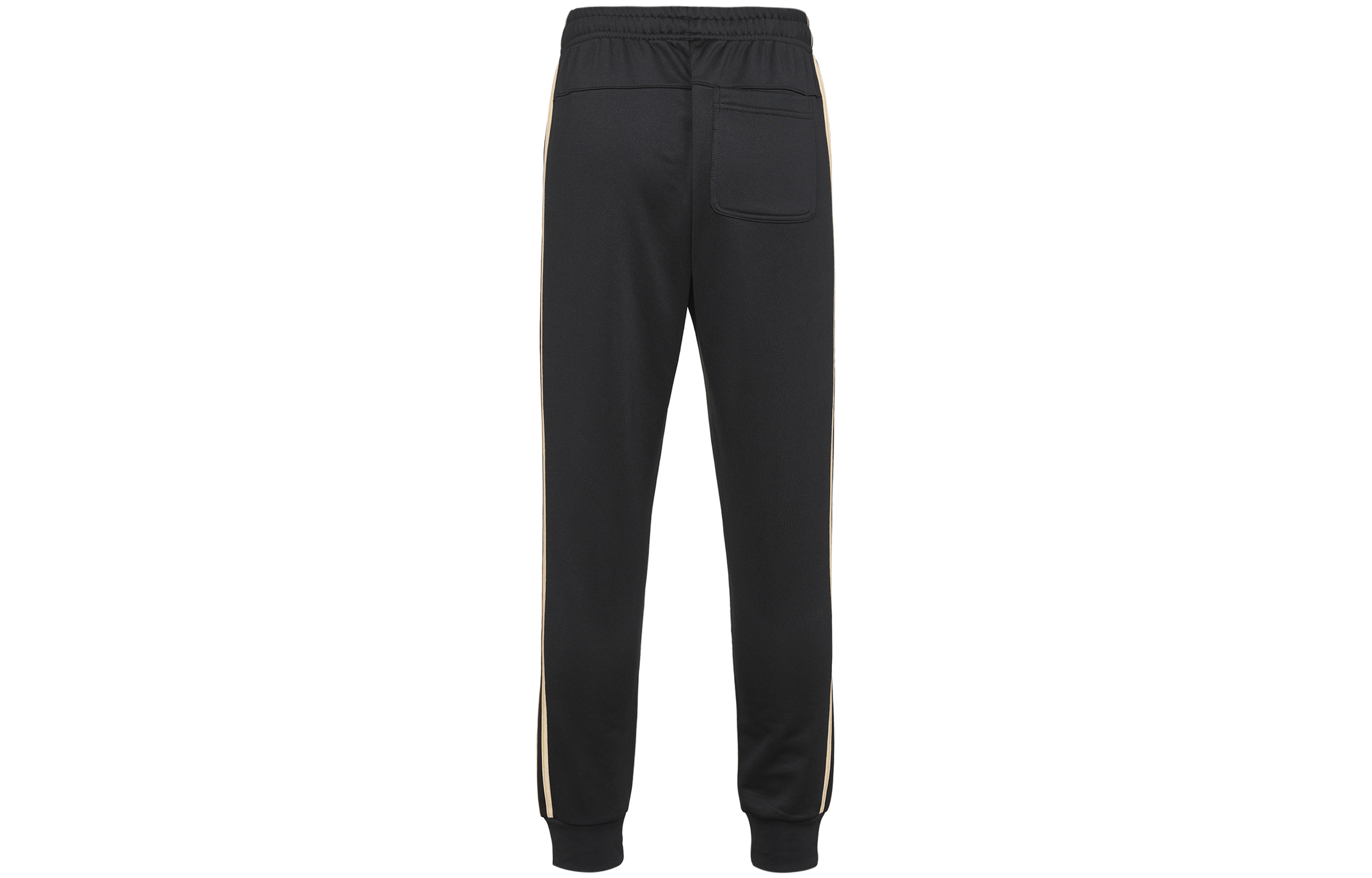 Adidas Sportlife Casual Pants Мужские Черные Золотые — фото 3