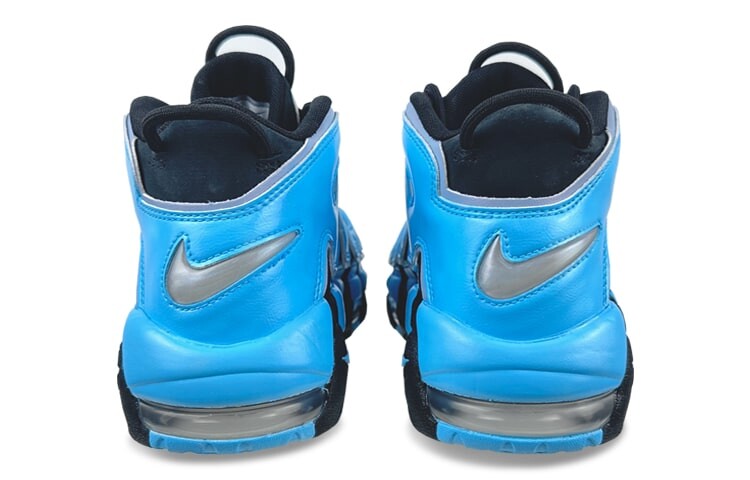 Женские баскетбольные кроссовки Nike Air More Uptempo Vintage, Sky Blue — фото 4