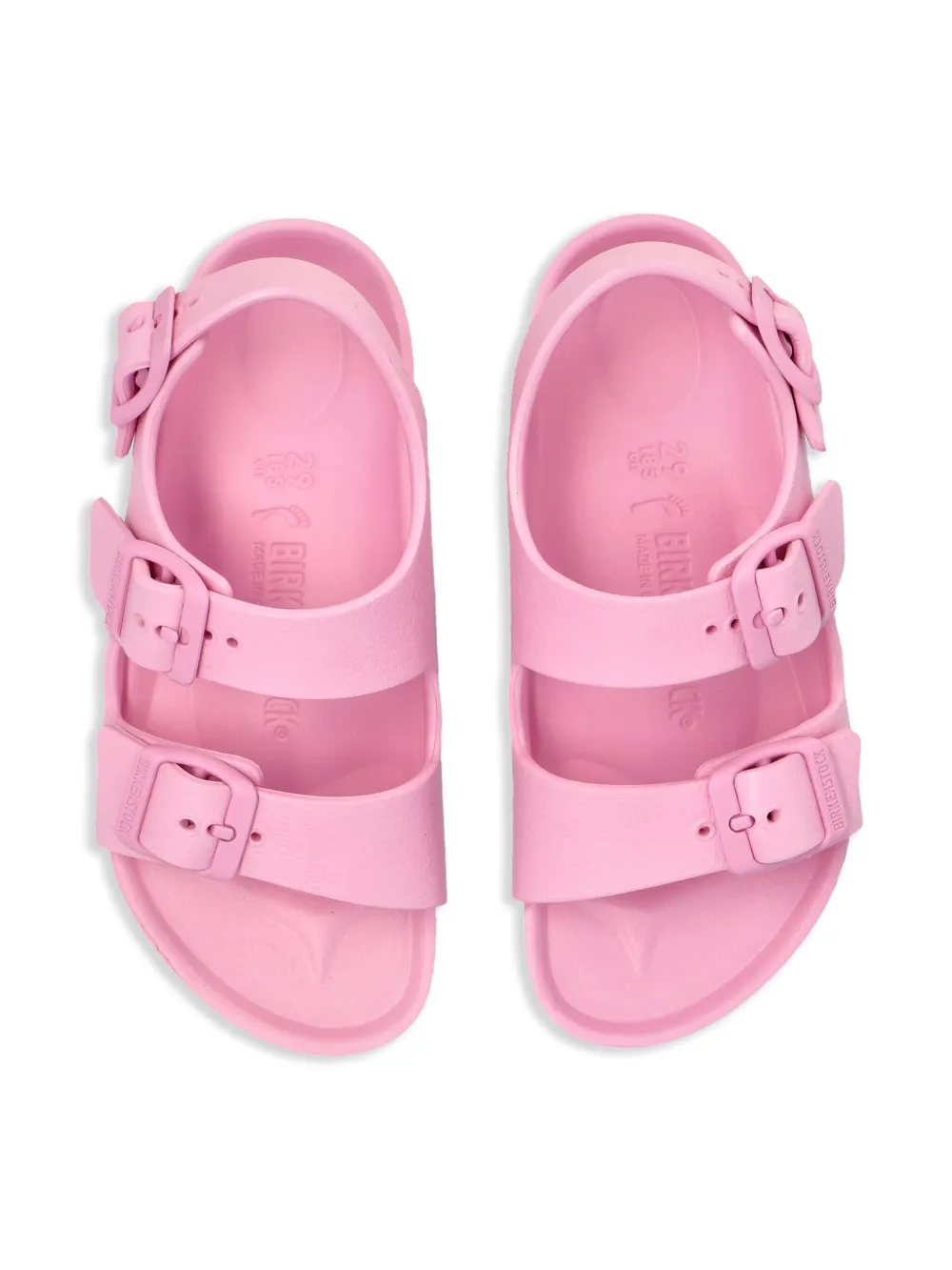 Сандалии Milano Birkenstock Kids, розовый — фото 4