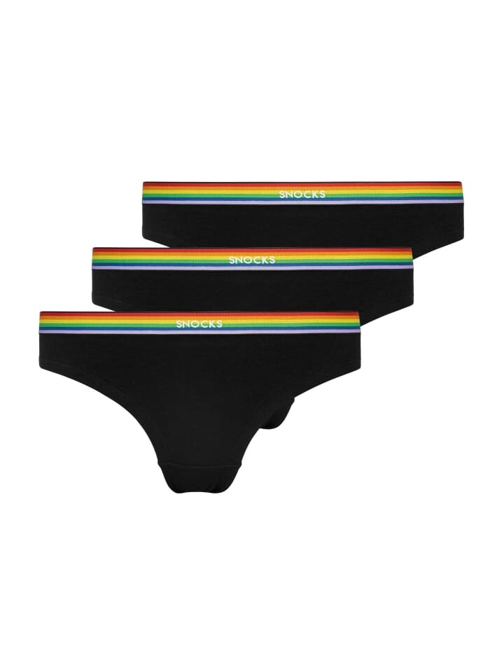 

Трусы SNOCKS Brazilian, цвет mix (pride)