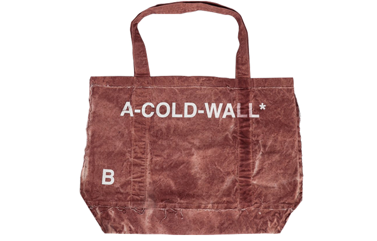 

A-COLD-WALL* Хлопковая сумка унисекс рыжего цвета
