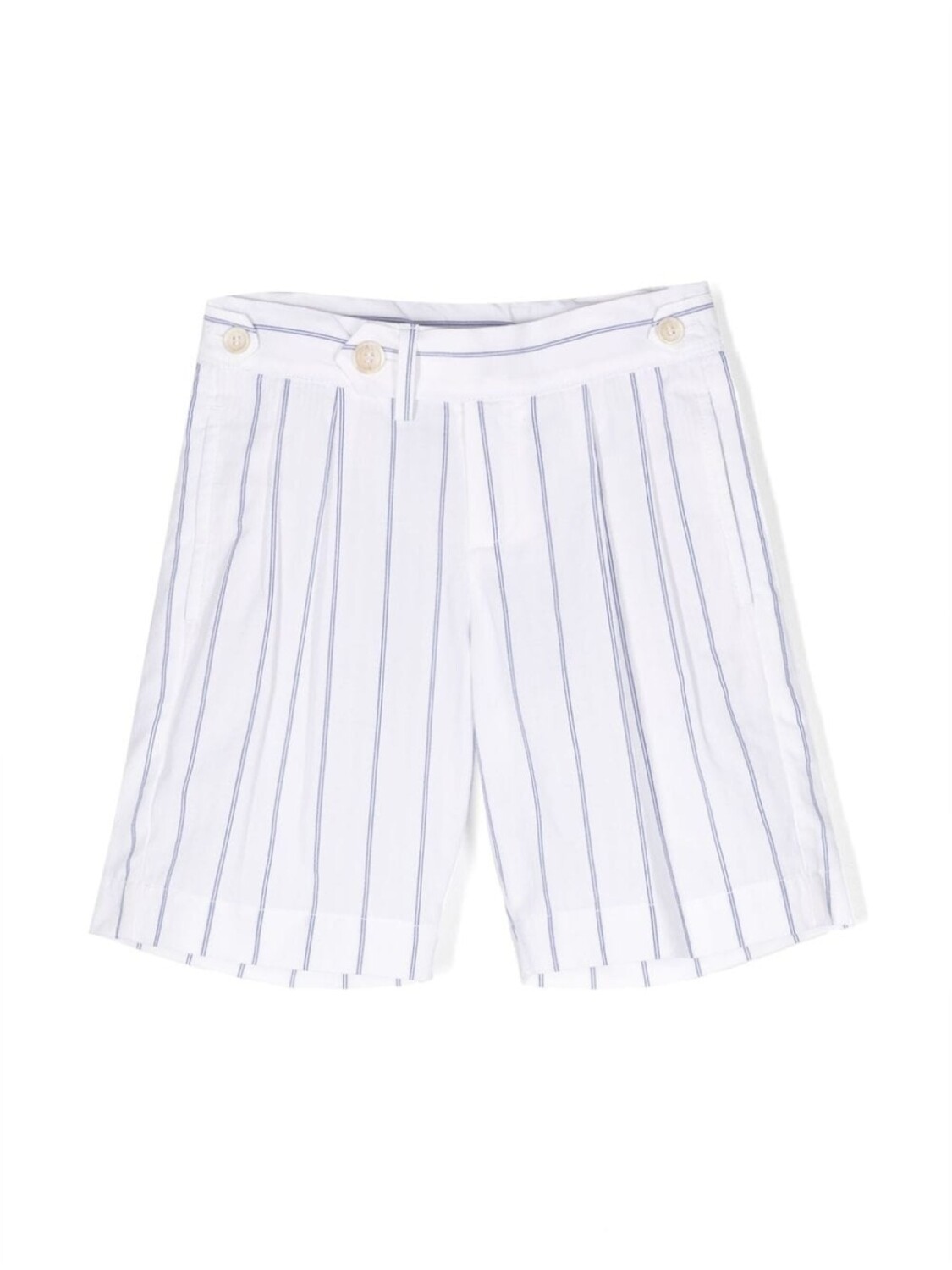 

Brunello Cucinelli Kids шорты в полоску, белый