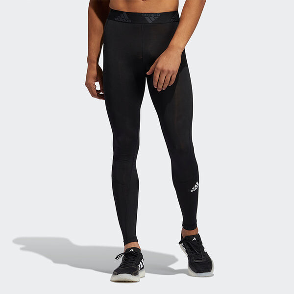 Спортивные штаны tf turf длинные обтягивающие спортивные спортивные штаны Adidas, черный — фото 2