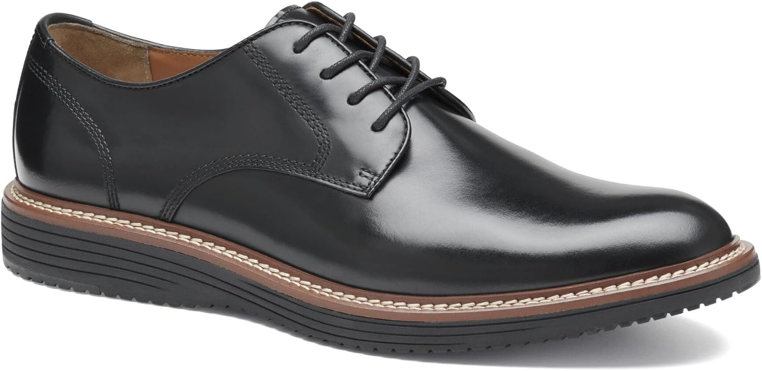 

Мужские туфли Johnston Murphy Upton с простым носком Johnston & Murphy, черный