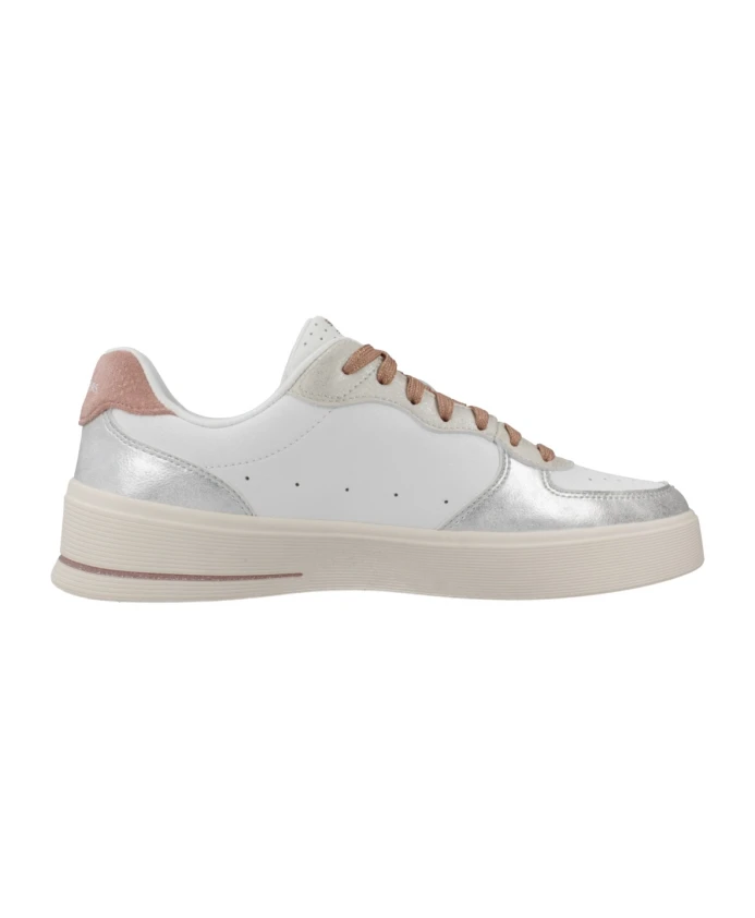 Мягкие кроссовки металлик Skechers, белый