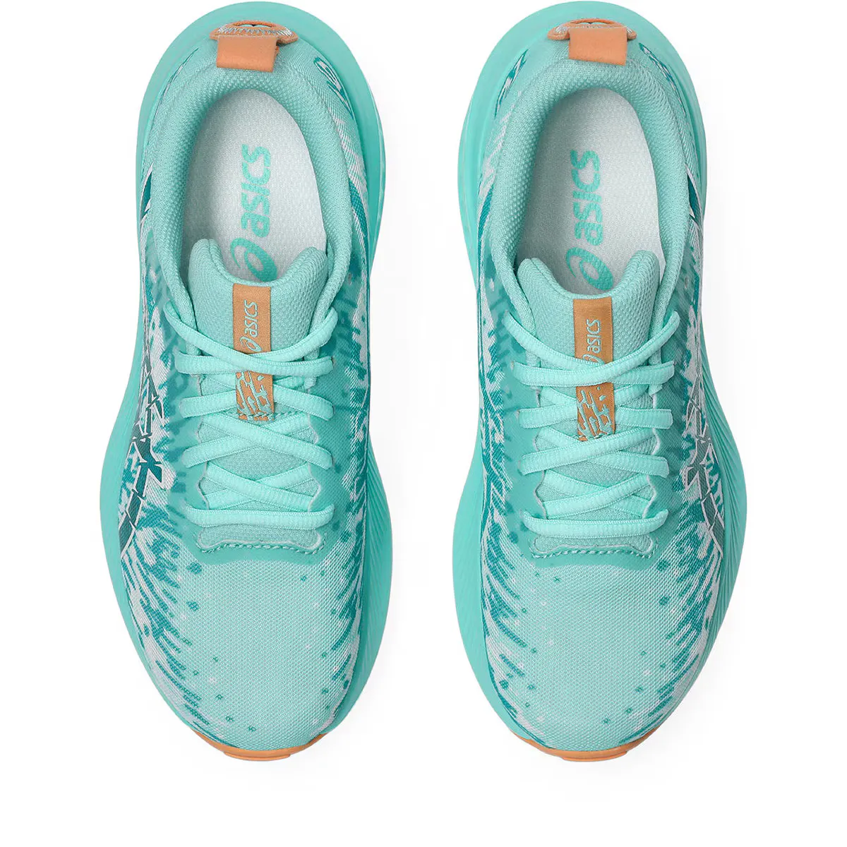 Кроссовки для бега Asics GEL-NOOSA TRI 16 GS для детей, зеленый/синий — фото 3
