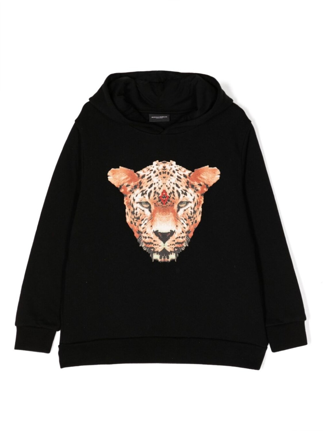 Толстовка с принтом Marcelo Burlon County Of Milan Kids, черный