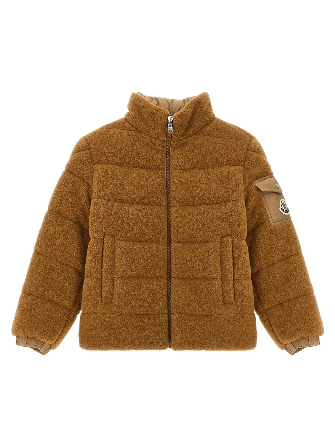Пуховик Mich Moncler Enfant, бежевый