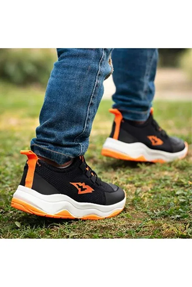 Детские спортивные кроссовки для девочек водонепроницаемые Papucumun Dünyasi, Orange — фото 3