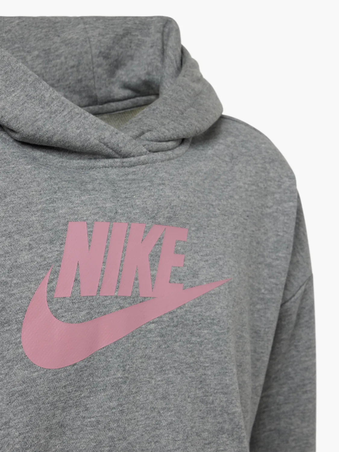 Детское худи Nike Regular Fit, серый — фото 3