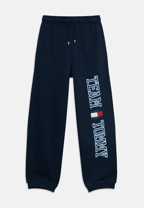 Брюки хлопковые Team unisex Tommy Hilfiger, Dark Night темно-синий