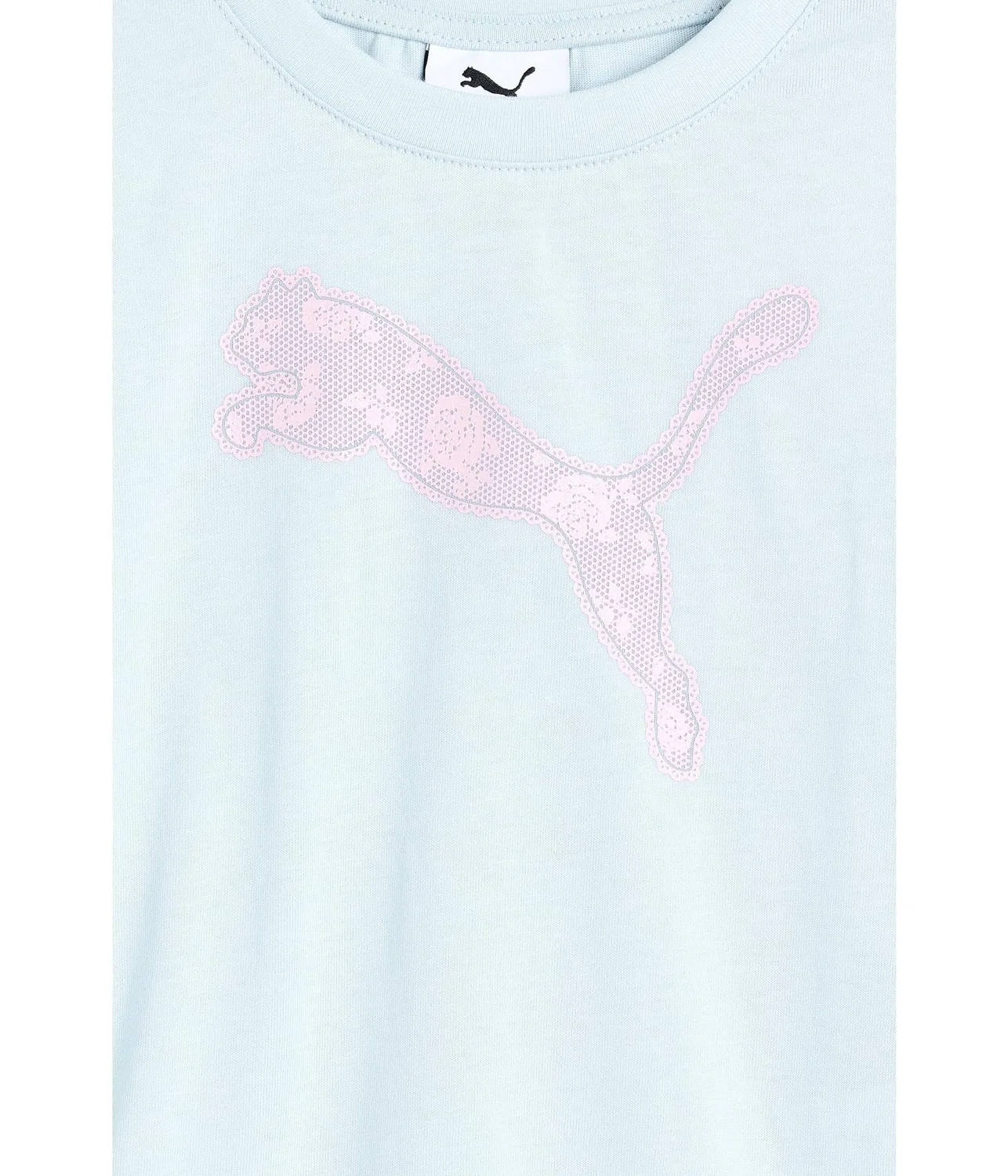Комплект из футболки и трикотажных шорт (для малышей) Puma Kids, Light Blue — фото 3