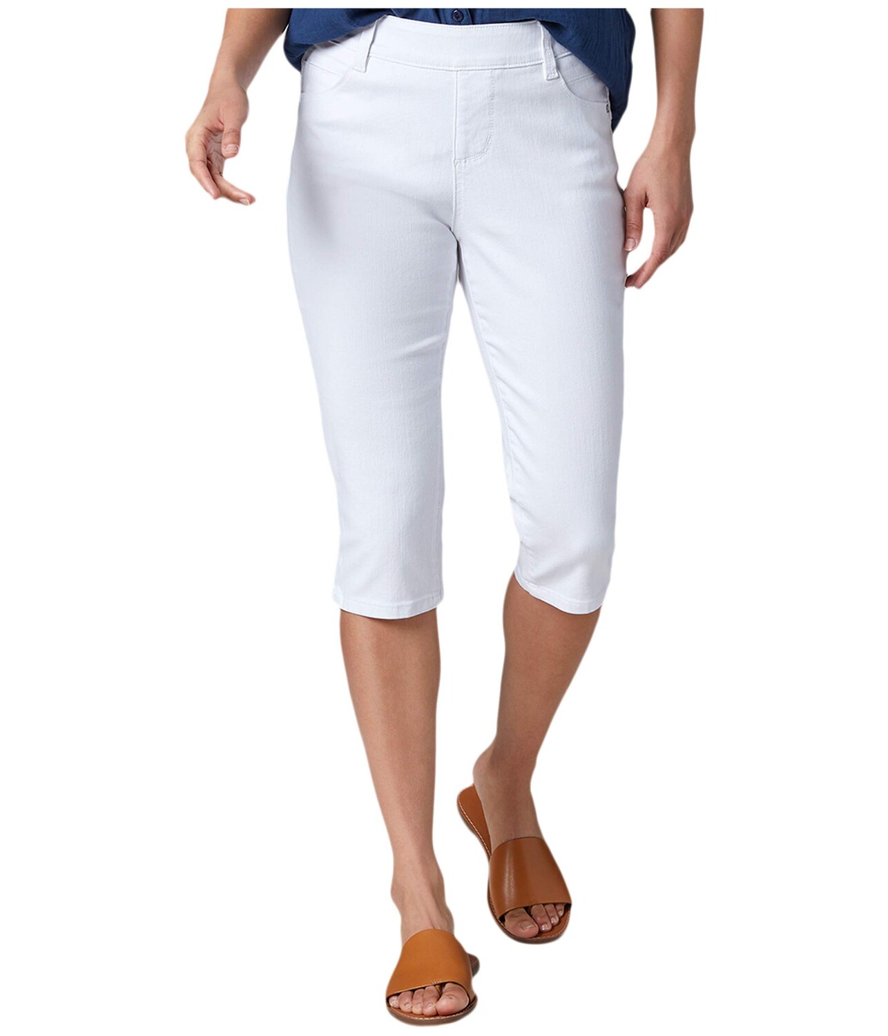 

Джинсы Jag Jeans, Bryn Pull-On Denim Pedal Pusher