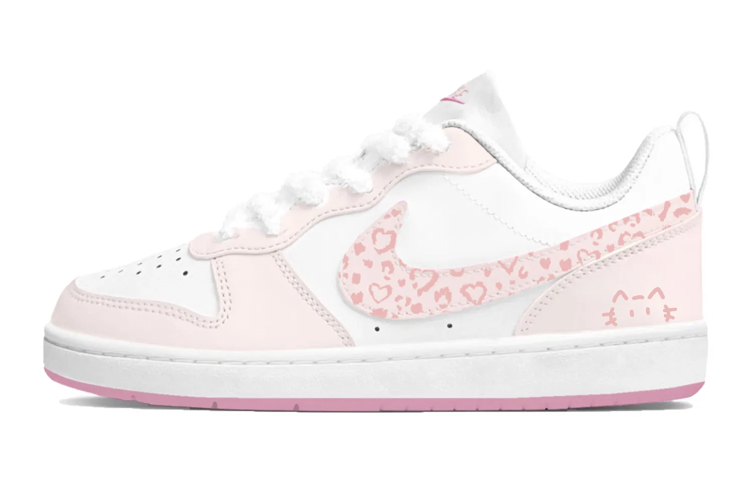 Детские скейтборд-кроссовки Court Borough 2 Nike, Pink