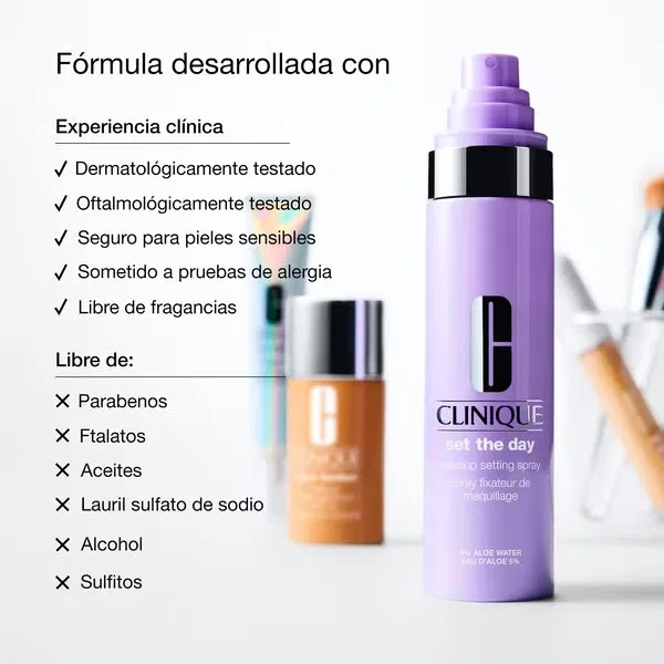 Спрей для закрепления макияжа Clinique Day Setting Spray — фото 4