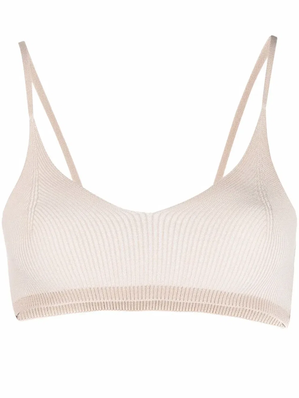 Топ-бралетт Le Bandeau Valensole Jacquemus, бежевый