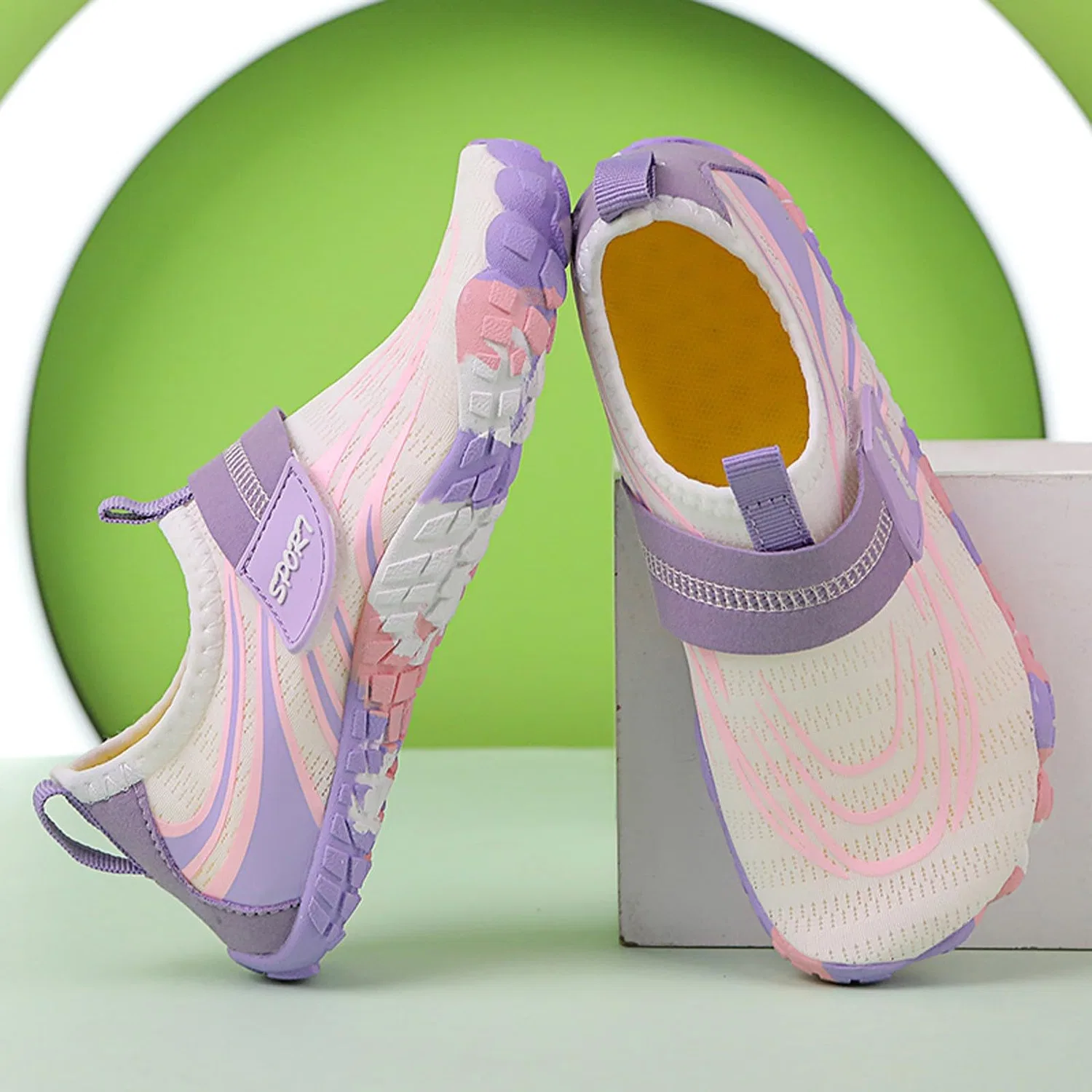 Детские кроссовки для мальчиков Scarpe Barefoot Bambino, Purple — фото 3