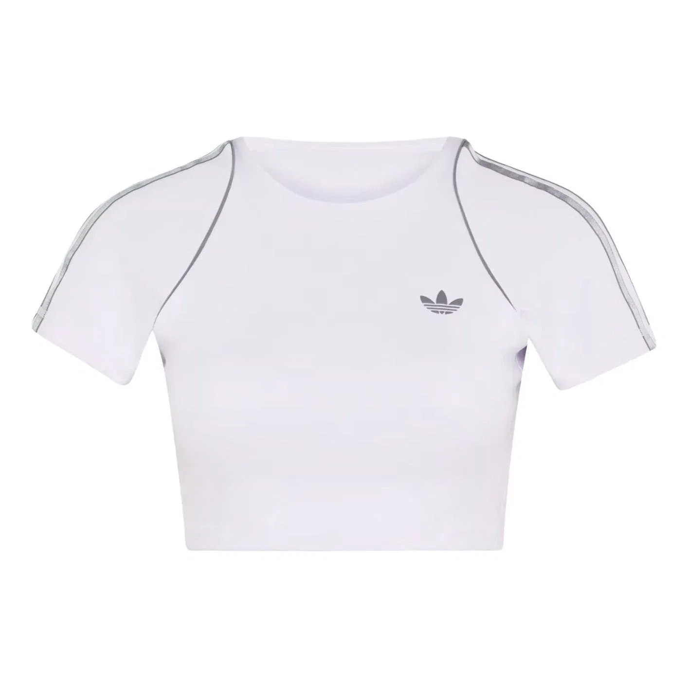 Женская футболка для тренировок Superstar Bra T-Shirt Adidas, фиолетовый