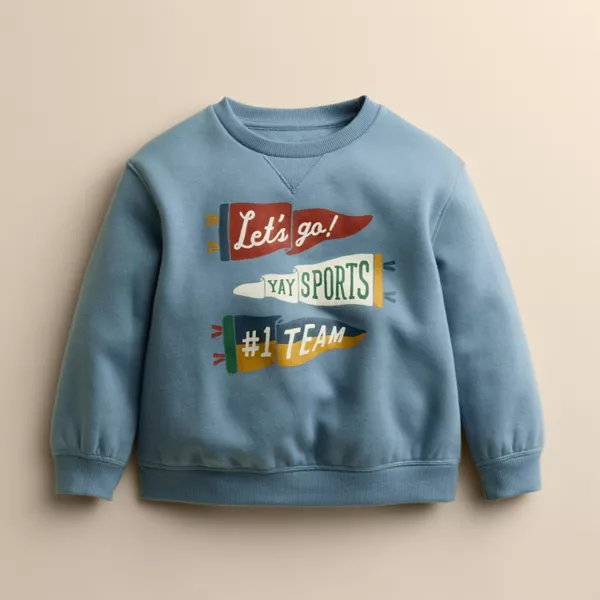 

Детский свитер 4-12 лет Little Co. By Lauren Conrad, цвет blue yay sports