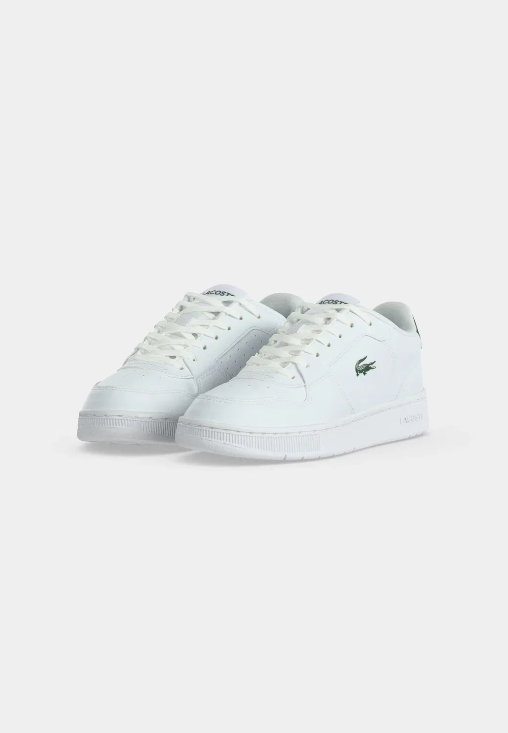 Junior Court Ace унисекс - кроссовки Lacoste, White/Dark Green — фото 3