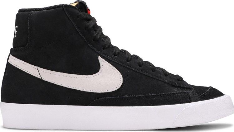 

Кроссовки Nike Blazer Mid '77 Suede 'Black Dust', черный