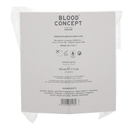 Blood Concept B Eau De Parfum 30мл VAPO — фото 2