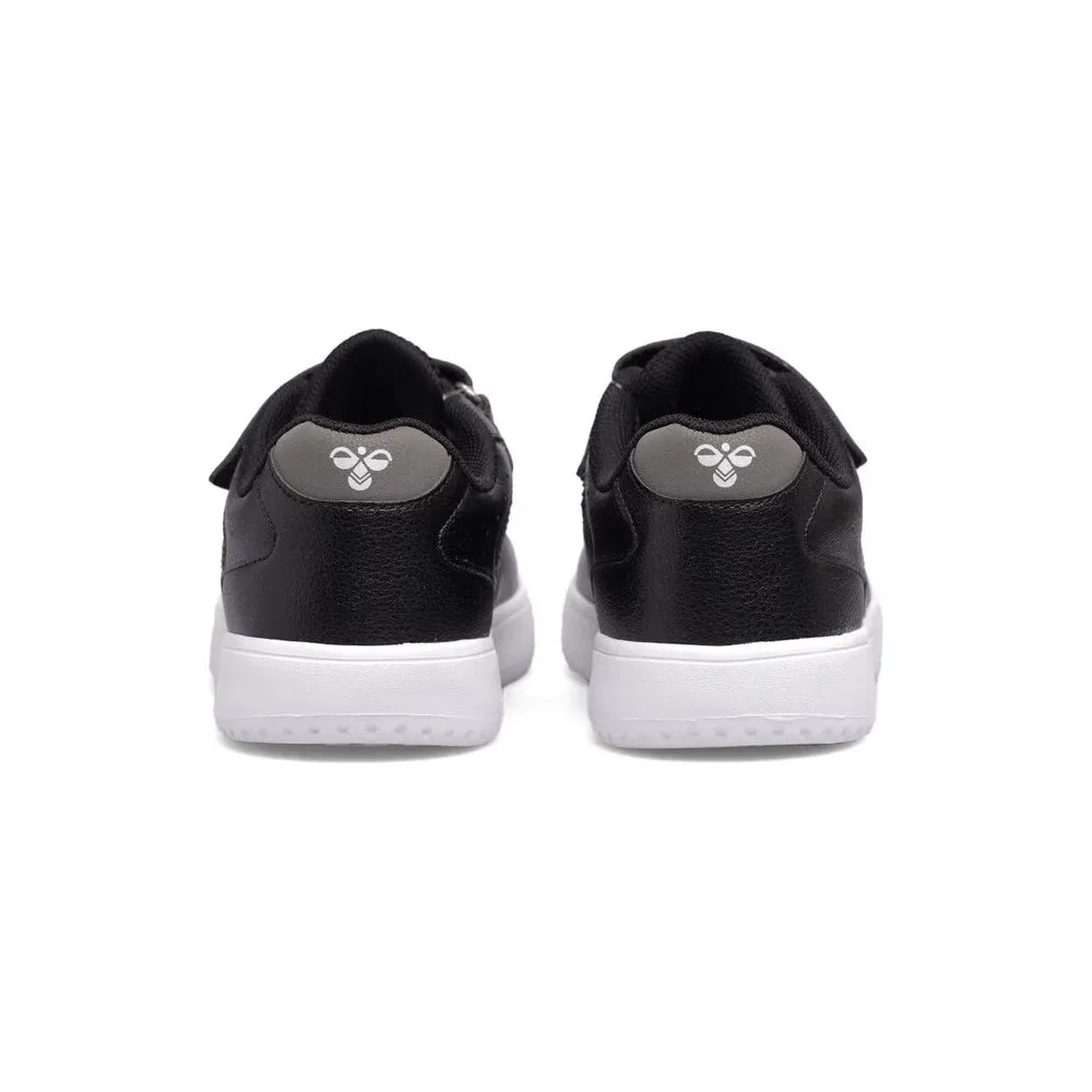 Детские спортивные кроссовки с легкой подошвой на липучках Kayno Sm. Jr. Hummel, Black — фото 4