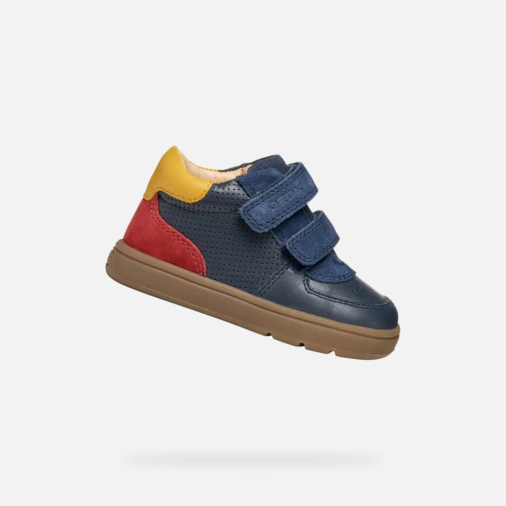 Детские туфли для мальчиков B Biglia Boy Geox, Blau Rot