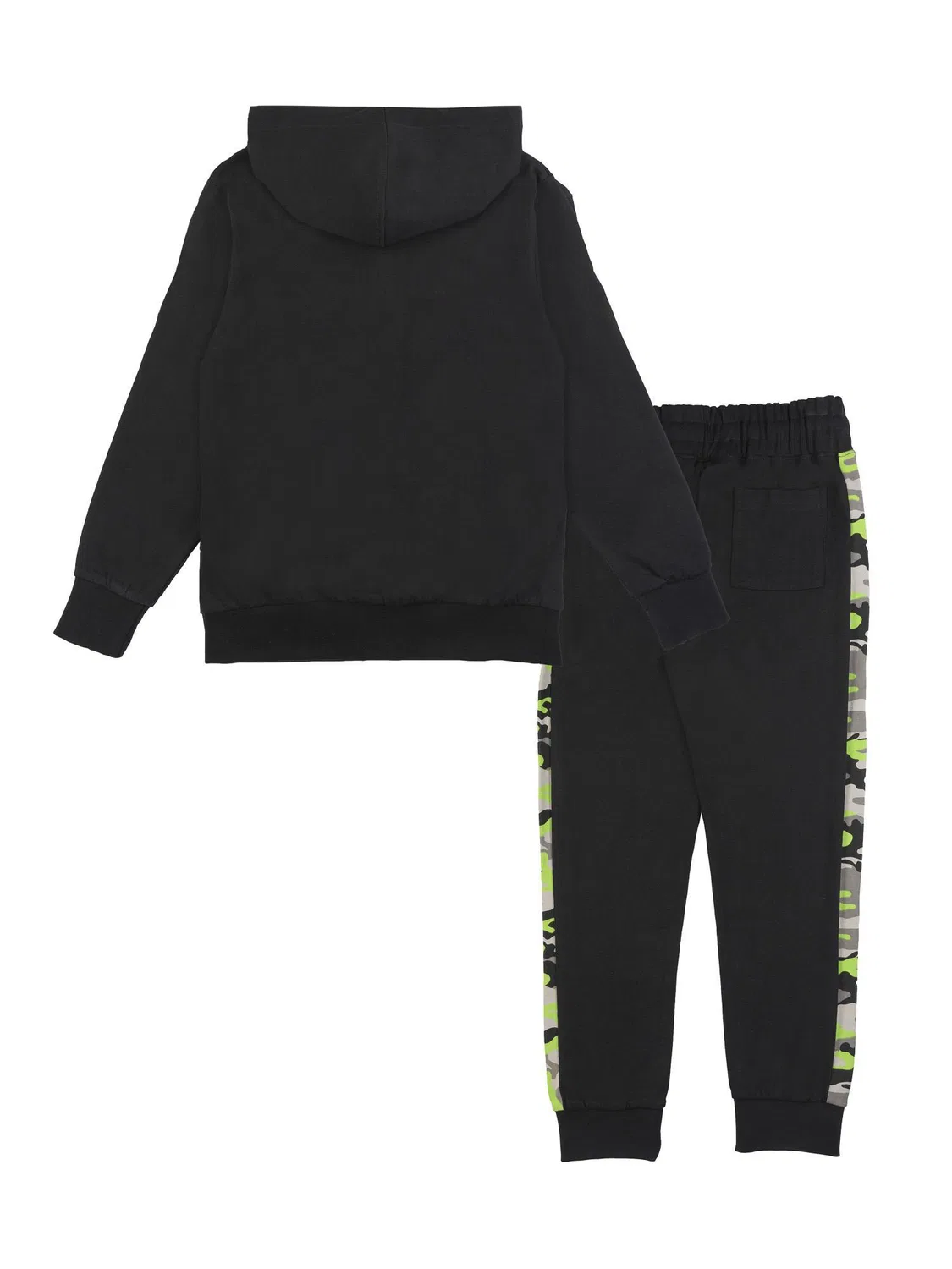 Детский спортивный костюм HJ Military Fluo Leone 1947 Apparel, Schwarz Mondgrau — фото 2