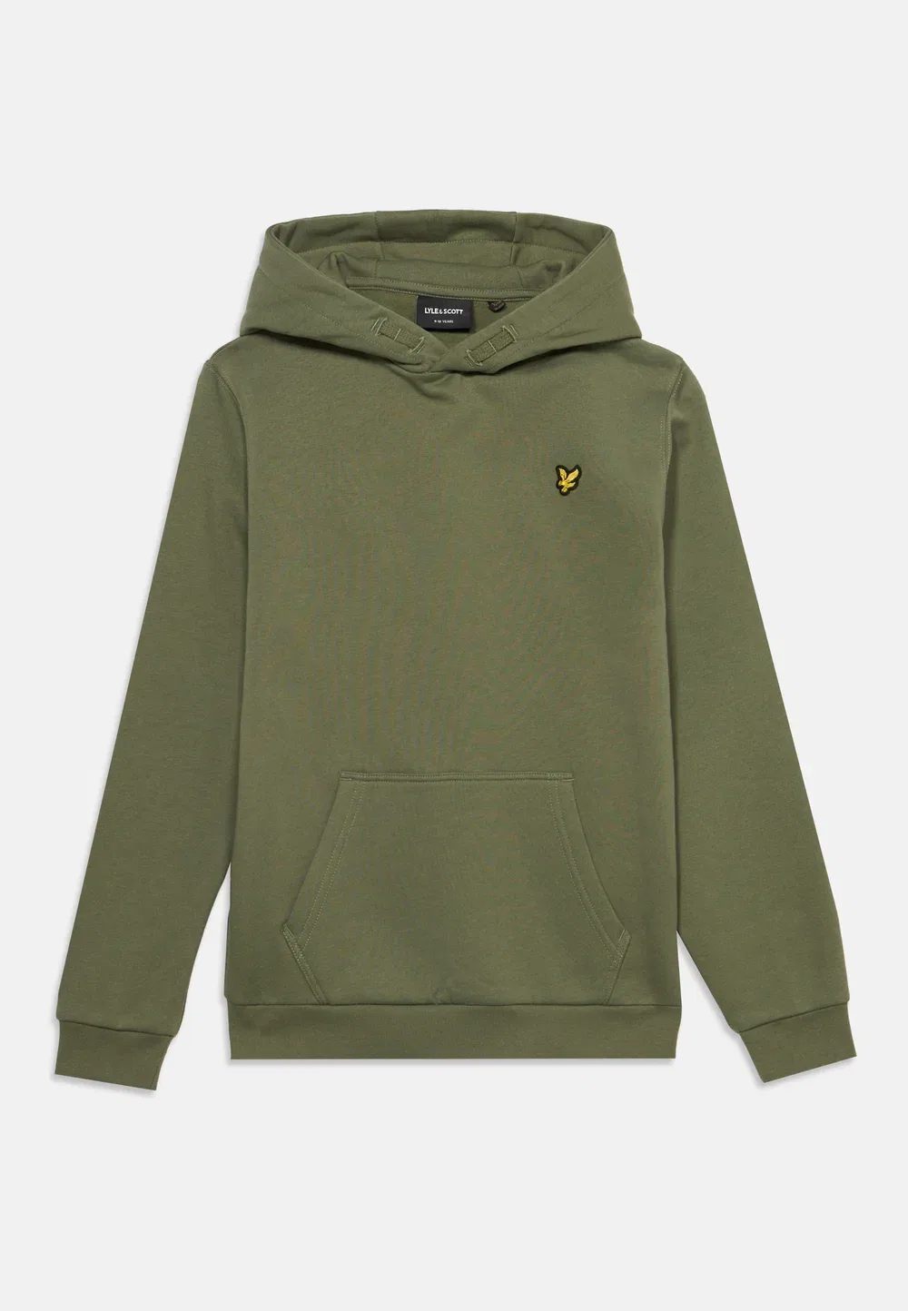 Худи с отворотом, унисекс - худи Lyle & Scott, Fatigue Olive