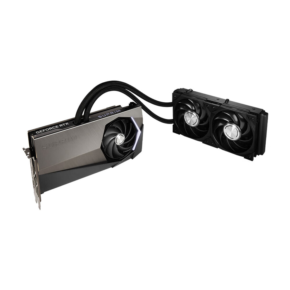 

Видеокарта MSI GeForce RTX 4090 Suprim Liquid X, 24 ГБ, стальной/черный