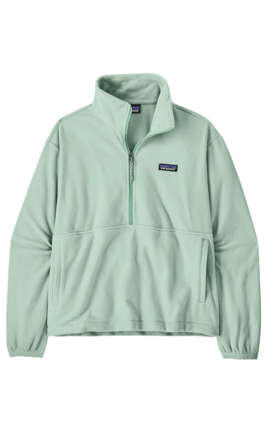 Женский флисовый пуловер с полузамком Micro D 1/2 Zip Fleece Patagonia, Turkis