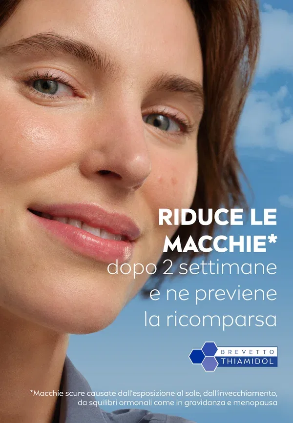 Крем для лица против пигментных пятен Luminous630 anti-macchie fluido uv quotidiano spf 50 40 мл Nivea, transparent, прозрачный — фото 4